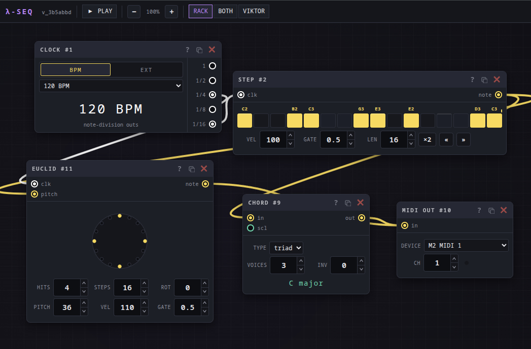 A Synthesizer (VST/web) and Sequencer (web) that I vibe coded 2